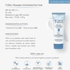 TiZO2 Primer/Fotoprotector SPF 40