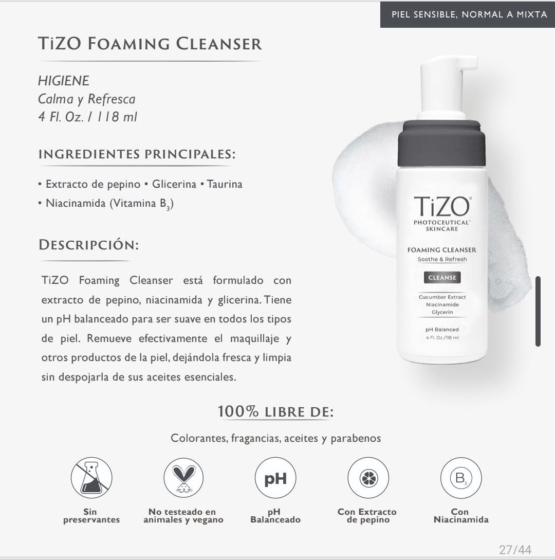 TiZO Foaming Cleanser - Image 2